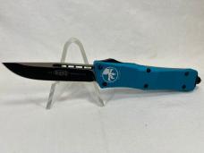 2016 MICROTECH Black Finished ELMAX Teal Troodon S/E Automatic OTF w/ BOX