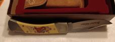 Schrade + USA LTD  Pony Express Limited Edition knife w/sheath.  SN 3349 of 8,000