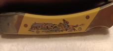Schrade + USA LTD  Pony Express Limited Edition knife w/sheath.  SN 3349 of 8,000