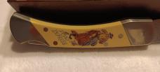 Schrade + USA LTD  Pony Express Limited Edition knife w/sheath.  SN 3349 of 8,000