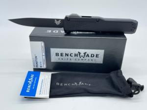 BENCHMADE USA 4600DLC First Production Black S30V OTF Auto Phaeton w/ OMP BOX