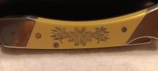 Schrade + USA MS. Morning Star Limited Edition knife w/sheath.  SN 7074 of 10,000