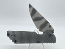 2007 STRIDER 15th Anniversary Tiger Stripe S30V Carbon Fiber AR LinerLock