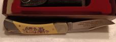 Schrade + USA LTD.  The Eagle Has Landed Commemorative Scrimshaw Limited Edition Knife 1955 of 6,000