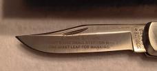 Schrade + USA LTD.  The Eagle Has Landed Commemorative Scrimshaw Limited Edition Knife 1955 of 6,000