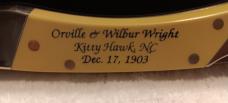 Schrade + USA LTD The Flight of "The Flyer" Limited Edition knife w/ sheath SN SS 61 of 6,000