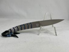 2006 WILLIAM HENRY B10-A110 Blue Topaz Titanium Automatic w/ Pouch & OMP Box