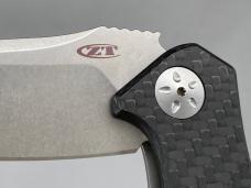 ZERO TOLERANCE 0770CF Carbon Fiber Assisted Flipper Liner Lock w/ OMP Box