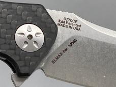 ZERO TOLERANCE 0770CF Carbon Fiber Assisted Flipper Liner Lock w/ OMP Box