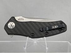 ZERO TOLERANCE 0770CF Carbon Fiber Assisted Flipper Liner Lock w/ OMP Box