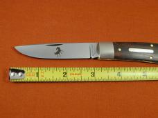 Great Eastern Cutlery GEC Brushed Finish Macassar Ebony Wood Mustang Knife NIT Made in USA 745125