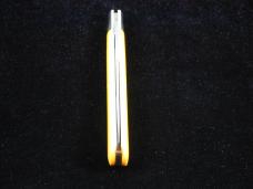 Great Eastern Cutlery GEC Northfield Smooth Yellow Linen Micarta Mustang Knife NIT USA Made 745125