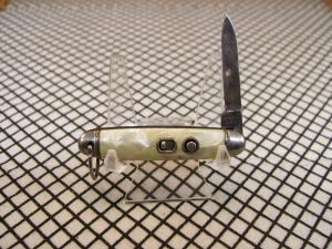 IMPERIAL VINTAGE 40'S USA MINI AUTOMATIC NICE KEYCHAIN SWITCHBLADE POCKET KNIFE SER. NOS. P2170537