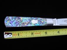 Beaver Falls Cutlery Co. Smooth LVS Abalone Jack Knife from Cooper Cutlery Made In USA ABALONE