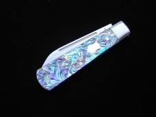 Beaver Falls Cutlery Co. Smooth LVS Abalone Jack Knife from Cooper Cutlery Made In USA ABALONE