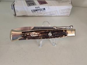 A. G. A CAMPOLIN 9 INCH STAG SWING GUARD 