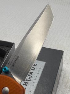 Benchmade 537-2301 Bailout 2023 Shot Show Special Limited Edition Orange/ Blue Made In USA