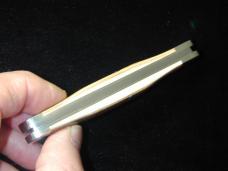 Titusville Cutlery Mammoth Ivory Bark Rooster Comb Farmer Knife Super Rare 1 of 70 COA USA Made 2024