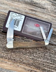 CASE XX ** 2017 ORANGE GIRAFFE BONE SEAHORSE WHITTLER