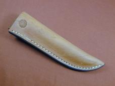 Schatt & Morgan Walnut Jigged Bone Fixed Blade Sheath Knife by Cooper Cutlery V1 WJB Made in USA