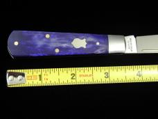 Beaver Falls Cutlery Co Smooth Purple Bone Jack Knife NIT Cooper Cutlery Made in USA PUR