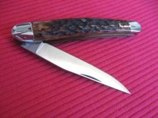 Vintage Italian Pick Bone Pocket Knife ITALY - New Old Stock !