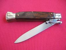 Italian Limited Edition Manual Open Swing Guard Stiletto Knife - A.G.A CAMPOLIN Italy