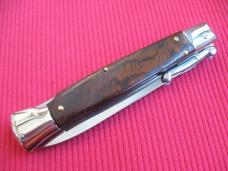 Italian Limited Edition Manual Open Swing Guard Stiletto Knife - A.G.A CAMPOLIN Italy