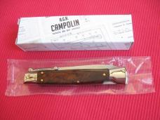 Italian Limited Edition Manual Open Swing Guard Stiletto Knife - A.G.A CAMPOLIN Italy