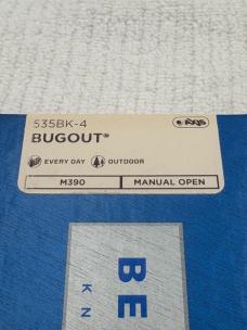 Benchmade 535BK-4 Bugout New In Box Made In USA