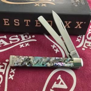 2025 Case Baby Doc 8282SP SS. Beautiful Abalone handles. Never used or carried.