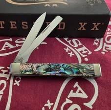 2025 Case Baby Doc 8282SP SS. Beautiful Abalone handles. Never used or carried.