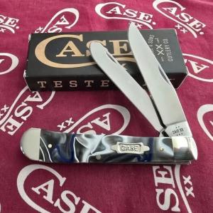2025 Case Trapper 10254 SS. Beautiful Smooth Pacific Tides Kirinite handles. Never used or carried.