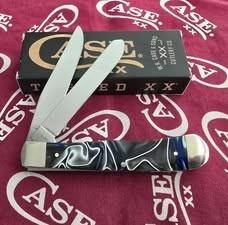 2025 Case Trapper 10254 SS. Beautiful Smooth Pacific Tides Kirinite handles. Never used or carried.