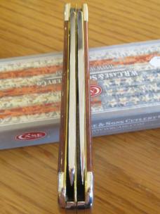 Case XX 2021 Smooth Chestnut Bone Trapper Pattern # 6254 SS