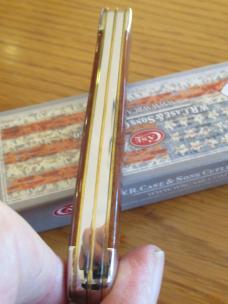 Case XX 2021 Smooth Chestnut Bone Trapper Pattern # 6254 SS