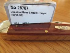 Case XX 2021 Smooth Chestnut Bone Trapper Pattern # 6254 SS