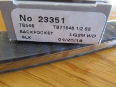 Case XX 2018 Wood Handle Backpocket Pattern # TB71546 1/2 SS