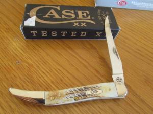 Case XX 2024 Bone Stag Mid Texas Toothpick Pattern # 6.510094 SS