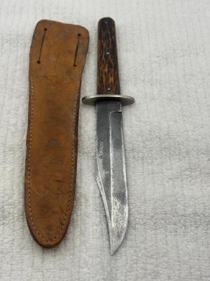 Alfred William Sheffield England EBRO Fixed Blade Hunting Knife (12)