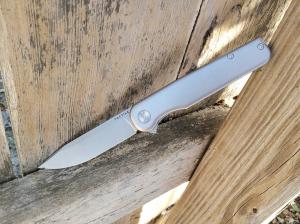 Tactile Knife Co. Rockwall-SW Folding Knife  Titamiun Handle / MagnaCut Blade - New