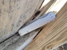 Tactile Knife Co. Rockwall-SW Folding Knife  Titamiun Handle / MagnaCut Blade - New