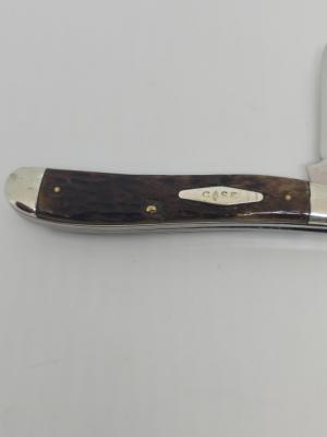 Case XX Pre-Tested Peanut Knife  Bradford, 1914–1920 6220 LP SAB Greenbone Diamond Shield 