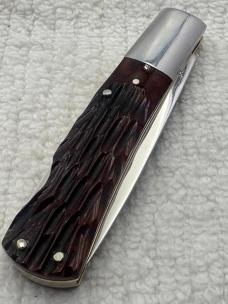 Cattaraugus Springdale Ark CM-10 Vintage Made In Japan 1 Blade Lockback