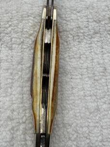 J A Henckels  Vintage 3 Blade Stag Handle Stockman Pocket Knife