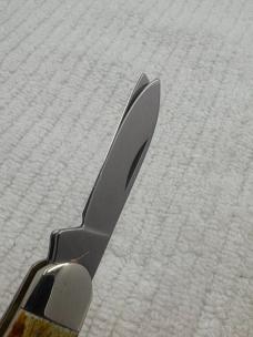 J A Henckels  Vintage 3 Blade Stag Handle Stockman Pocket Knife
