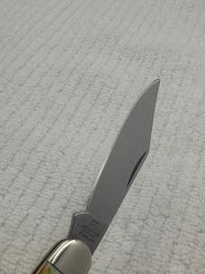 J A Henckels  Vintage 3 Blade Stag Handle Stockman Pocket Knife
