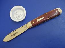 Great Eastern Northfield 782117 SFO Red Linen Micarta American Jack 100 Made MIT