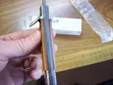 A.G.A. Campolin 8" Lever Maniago, Italy GO-55020-CW Rosewood UNUSED W/Box