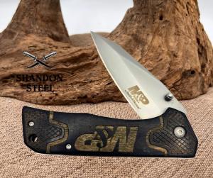 Smith & Wesson 1105622 M&P Wood Handle Linerlock Folding Pocket Knife (16)